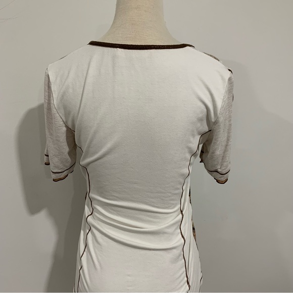 Y2K top with zipper and corset detail - Picture 3 of 5